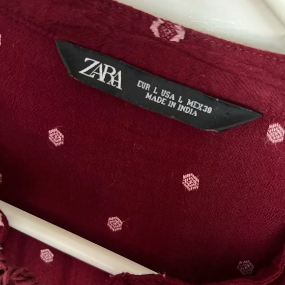 Zara Bohemian Mini Dress - Picture 2 of 3